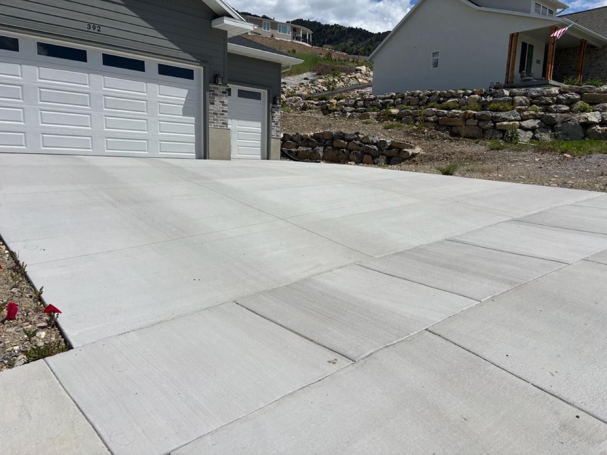 Driveway before sealing